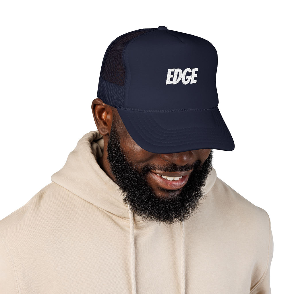 Sick Trucker Hat with Embroidered 'EDGE' Design