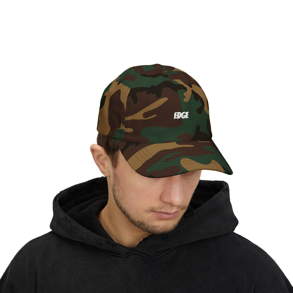 Classic Dad Cap with "EDGE" Embroidered