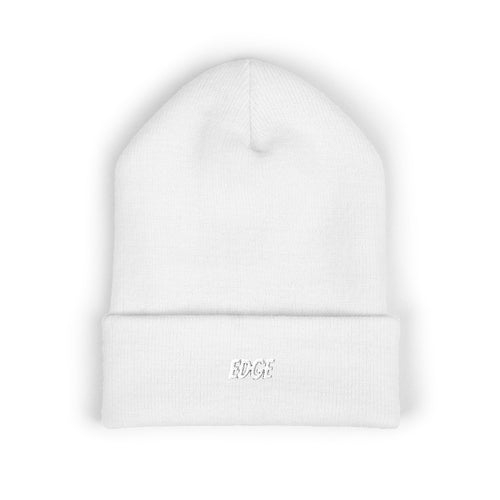 Classic Cuffed Beanie with 'EDGE' Embroidery