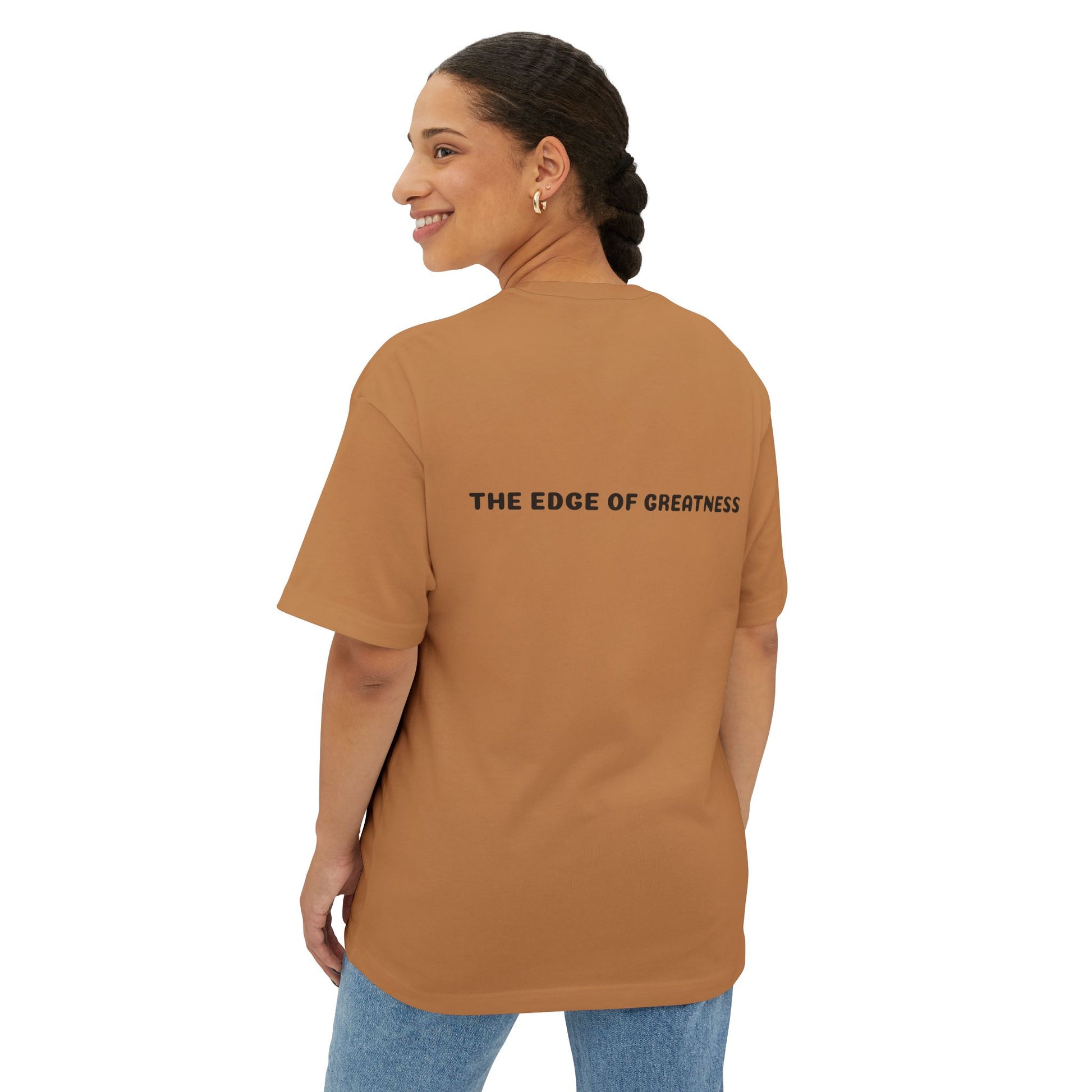 The Edge of Greatness Unisex Oversized Boxy Tee