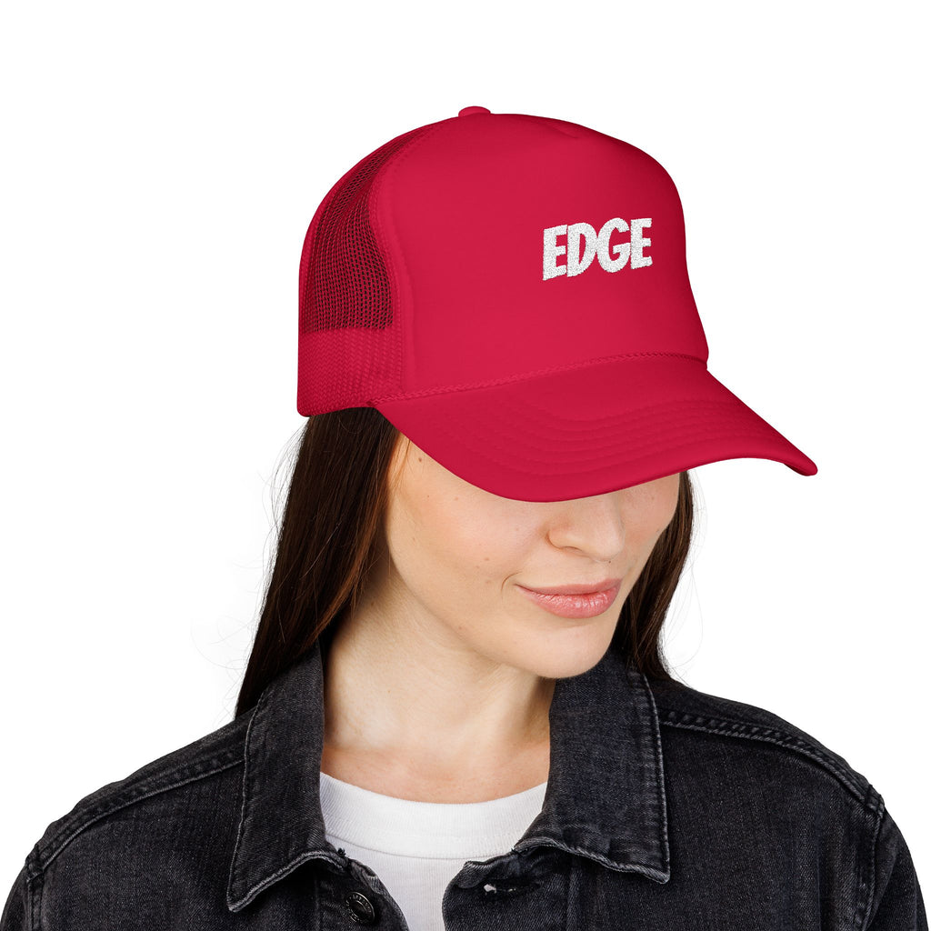 Sick Trucker Hat with Embroidered 'EDGE' Design