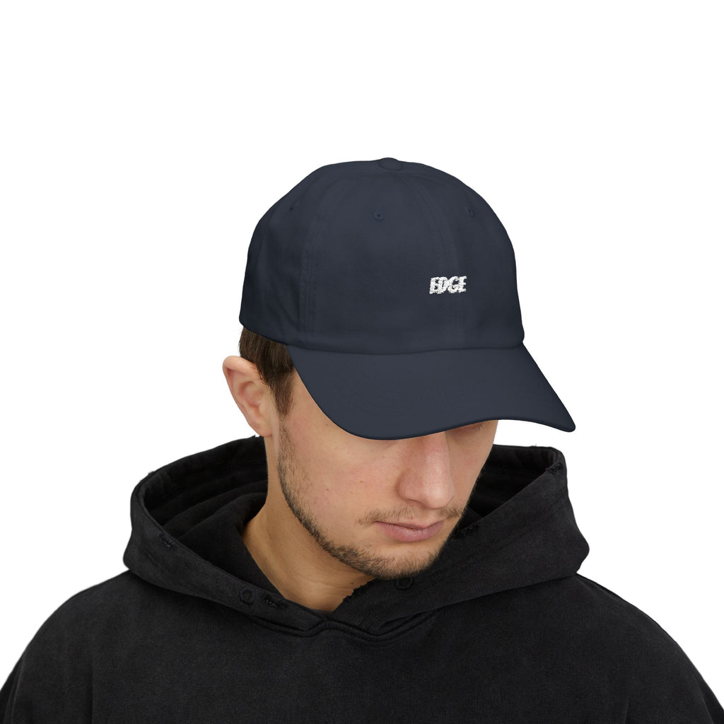 Classic Dad Cap with "EDGE" Embroidered