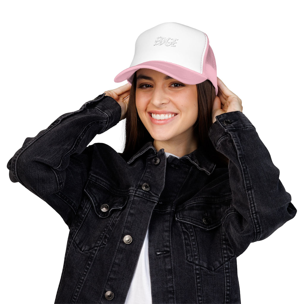 Sick Trucker Hat with Embroidered 'EDGE' Design