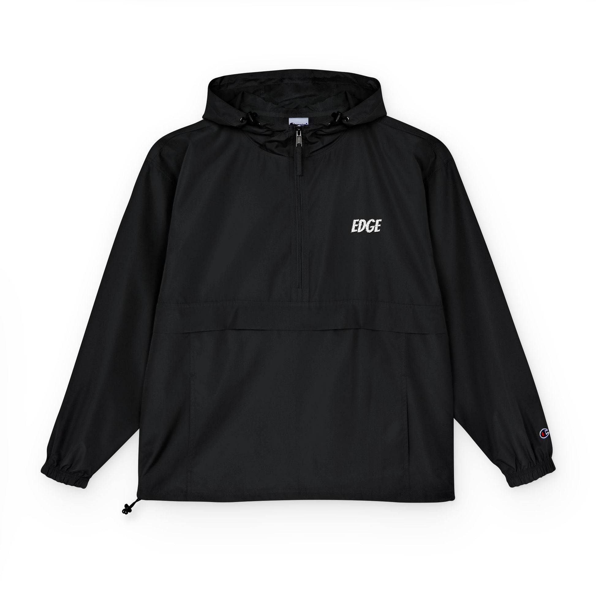Edgemeta x Champion Anorak Jacket with Embroidered "EDGE" Logo