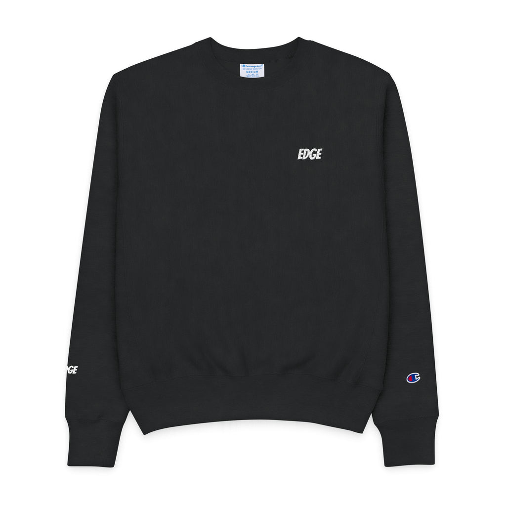Edgemeta x Champion Crewneck Embroidered Arm + Chest