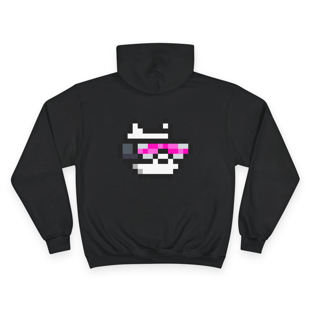 Edgemeta x Champion Hoodie with Print on Back and Chest