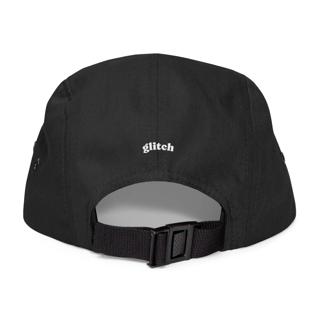 5 Panel Cap with Unique Embroidered "EDGE" Design