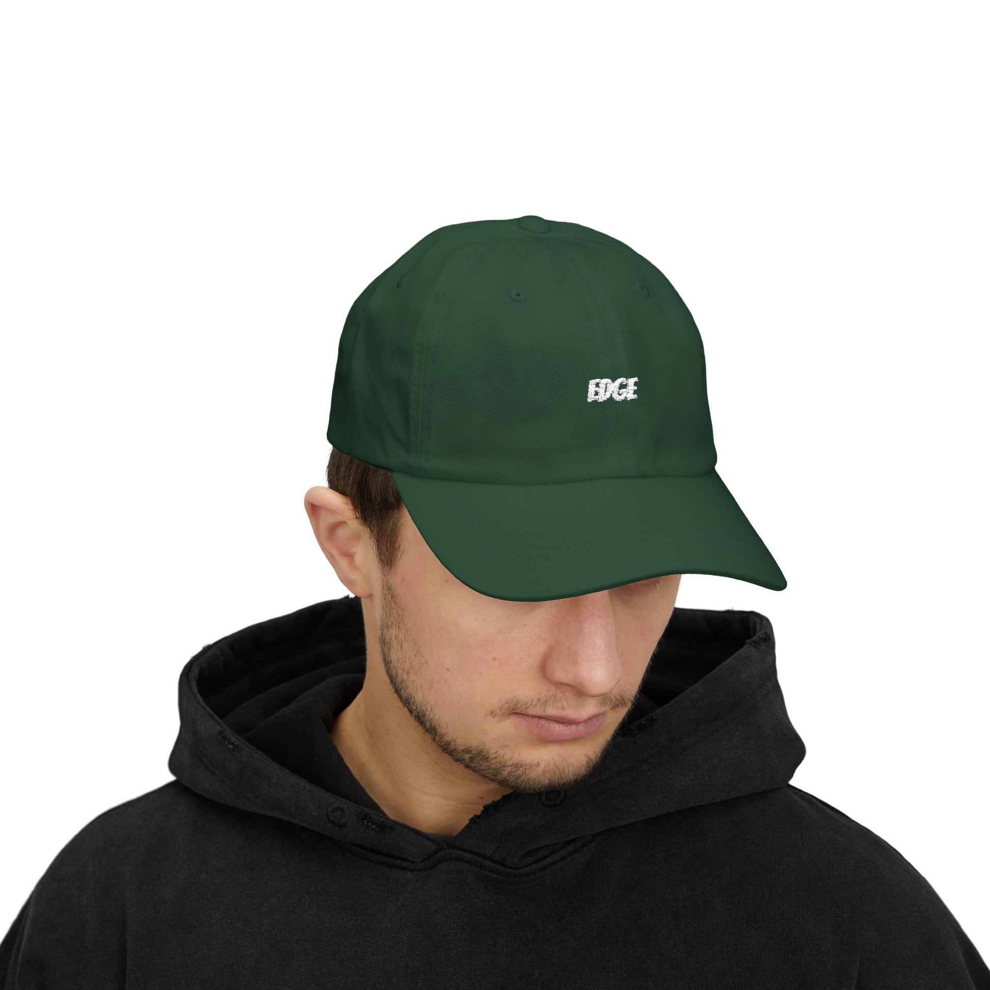 Classic Dad Cap with "EDGE" Embroidered
