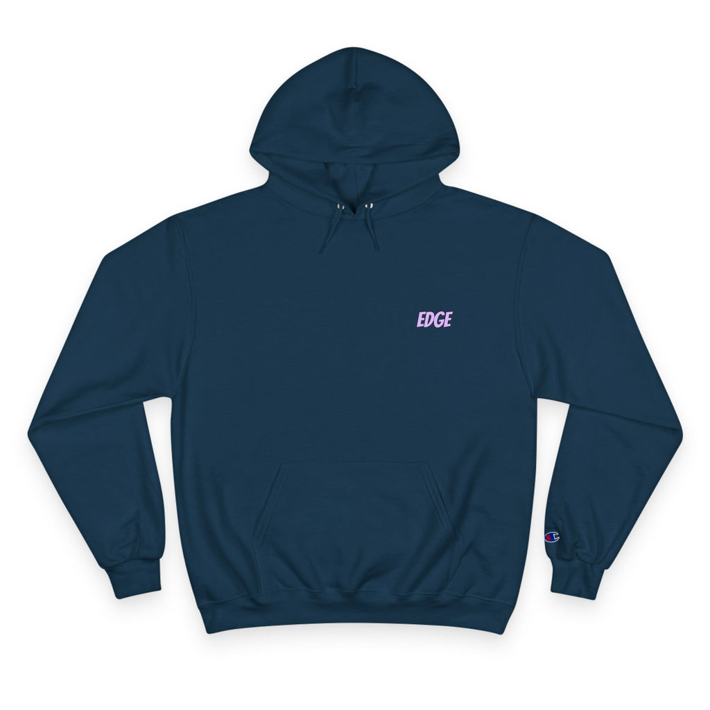 Edgemeta x Champion Hoodie with Print on Back and Chest