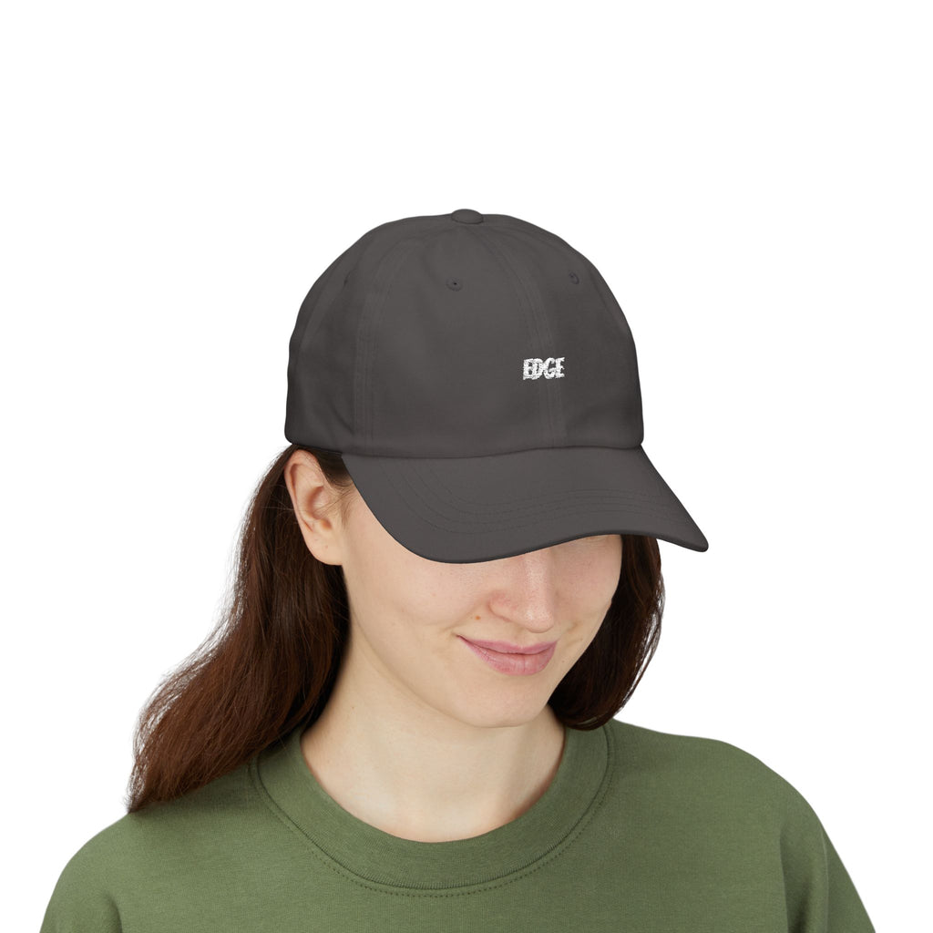 Classic Dad Cap with "EDGE" Embroidered