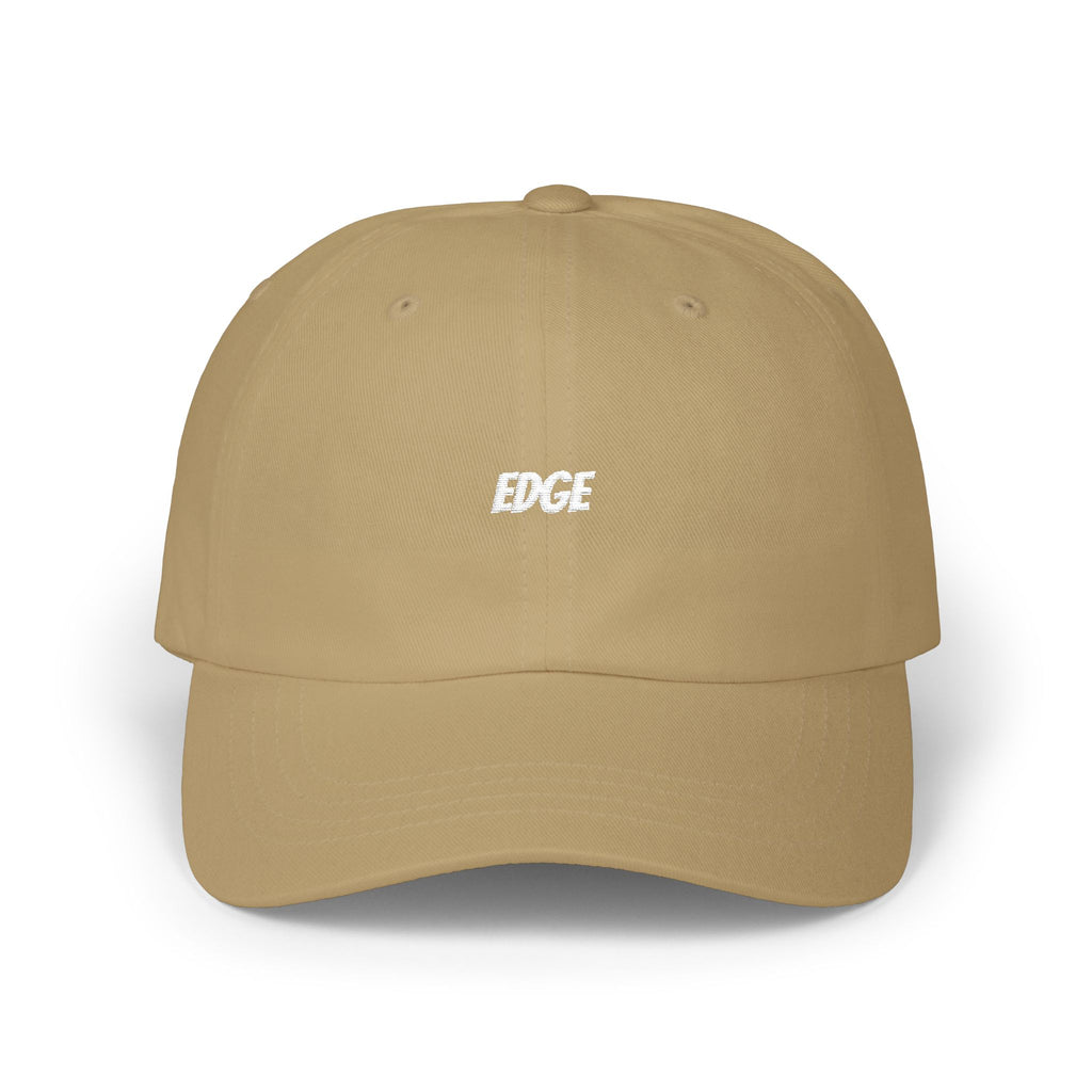 Classic Dad Cap with "EDGE" Embroidered