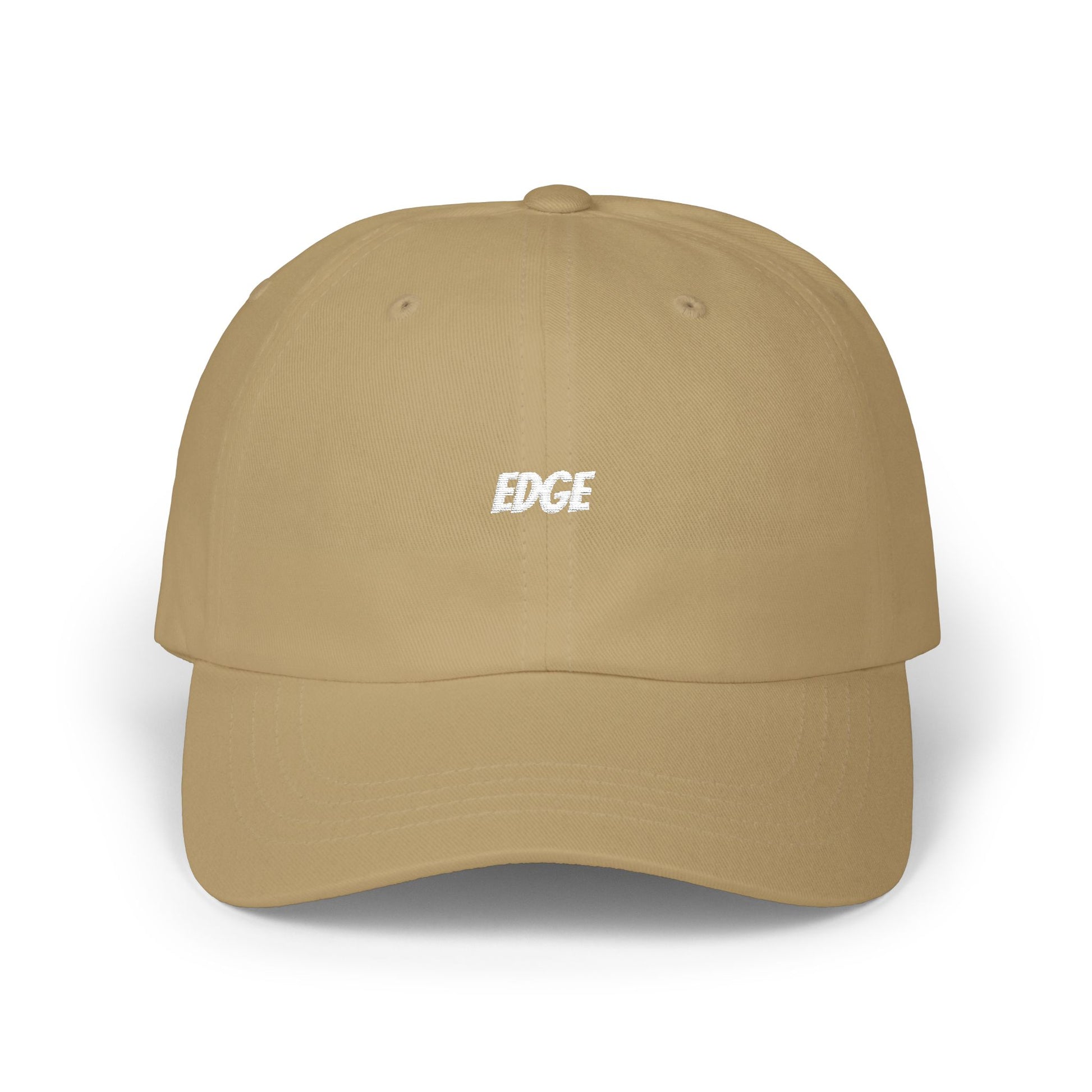 Classic Dad Cap with "EDGE" Embroidered