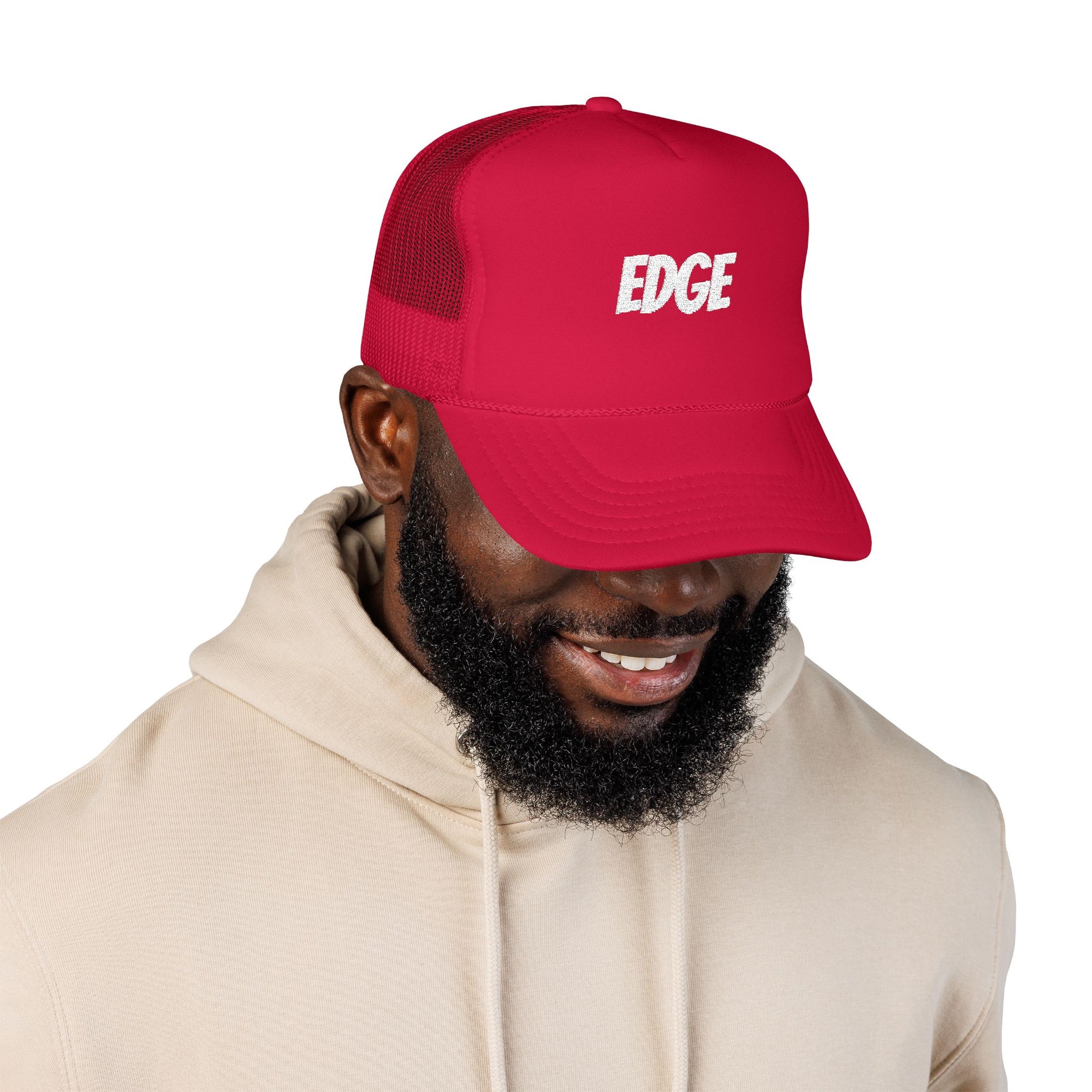 Sick Trucker Hat with Embroidered 'EDGE' Design