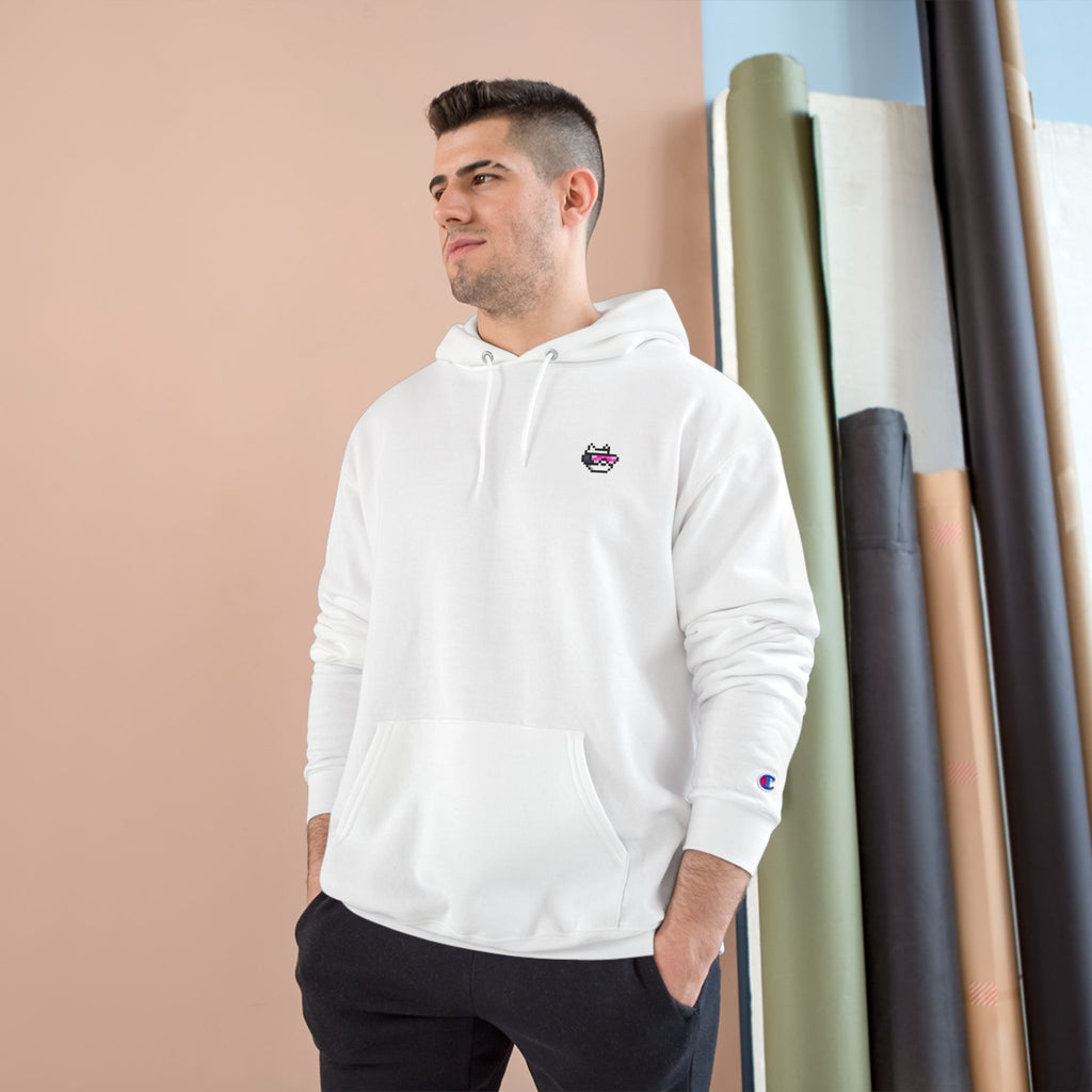Edgemeta x Champion Hoodie with Print on Chest