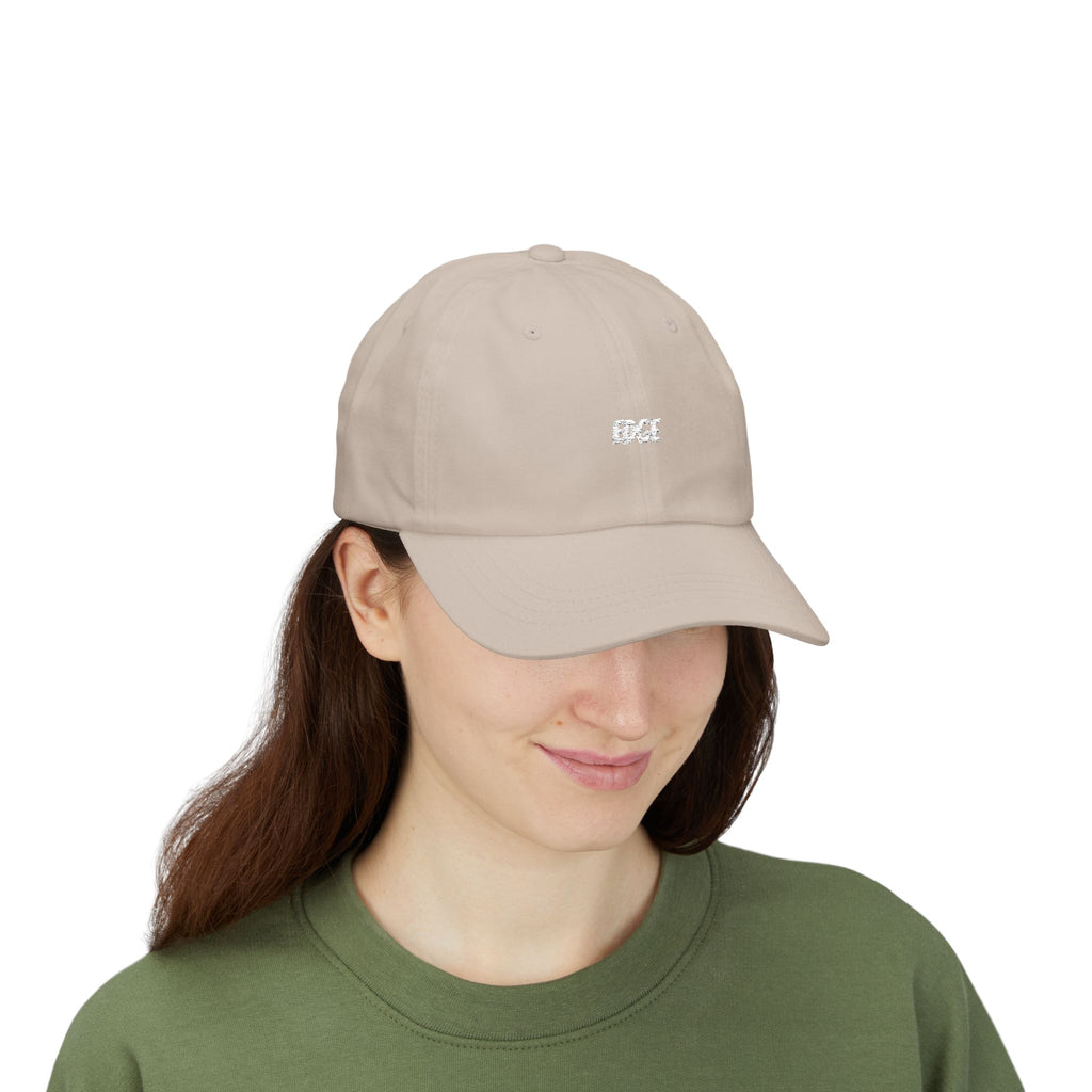 Classic Dad Cap with "EDGE" Embroidered