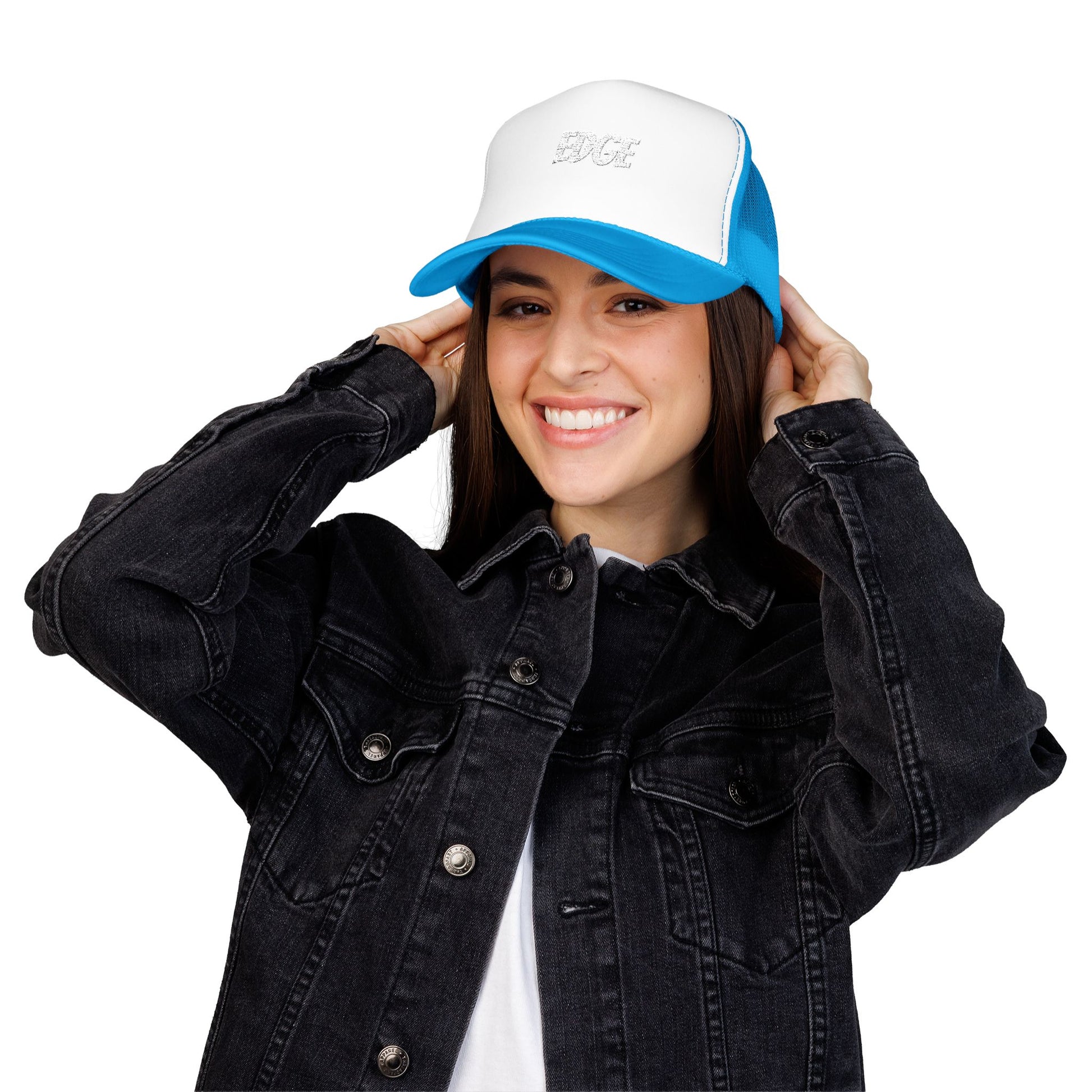 Sick Trucker Hat with Embroidered 'EDGE' Design