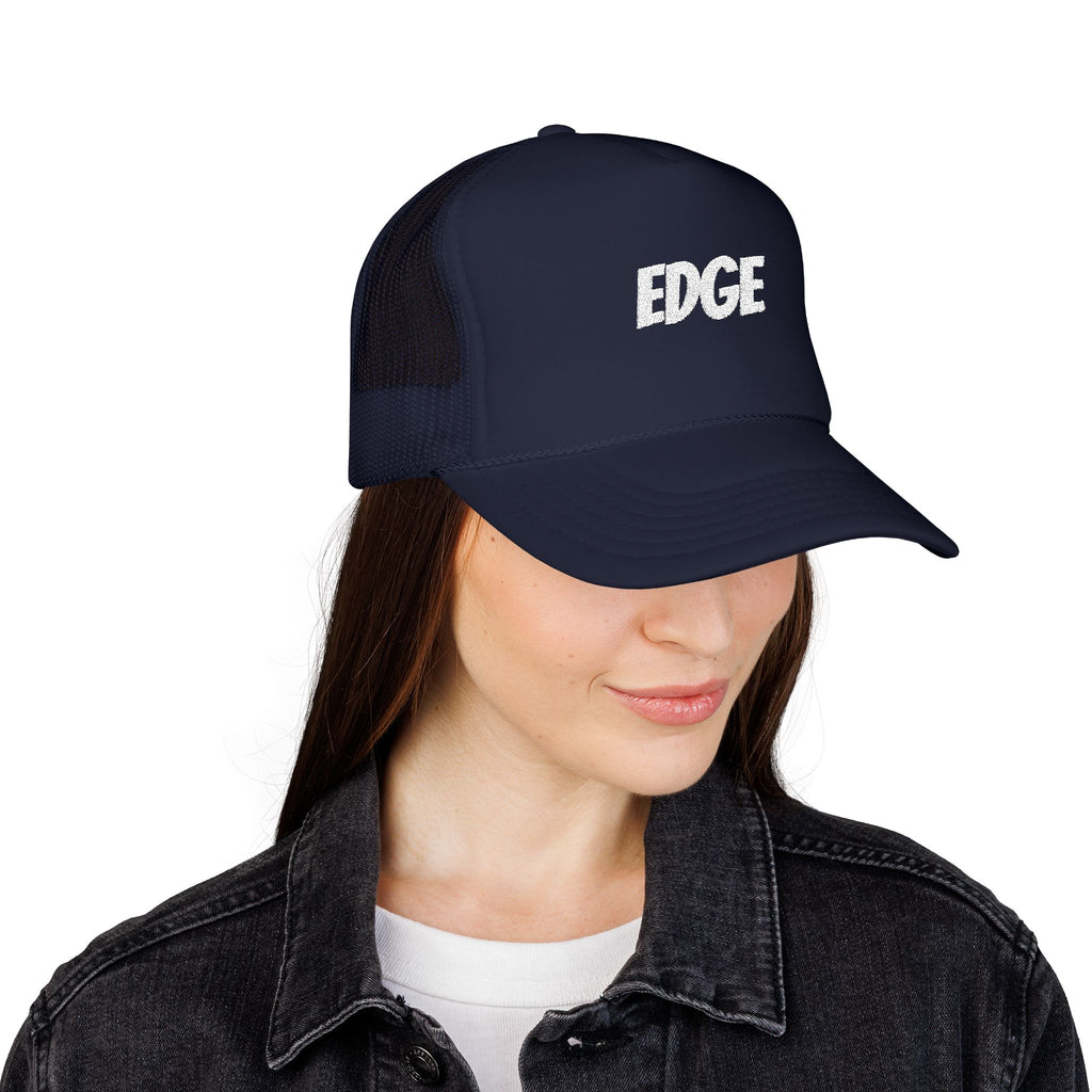 Sick Trucker Hat with Embroidered 'EDGE' Design