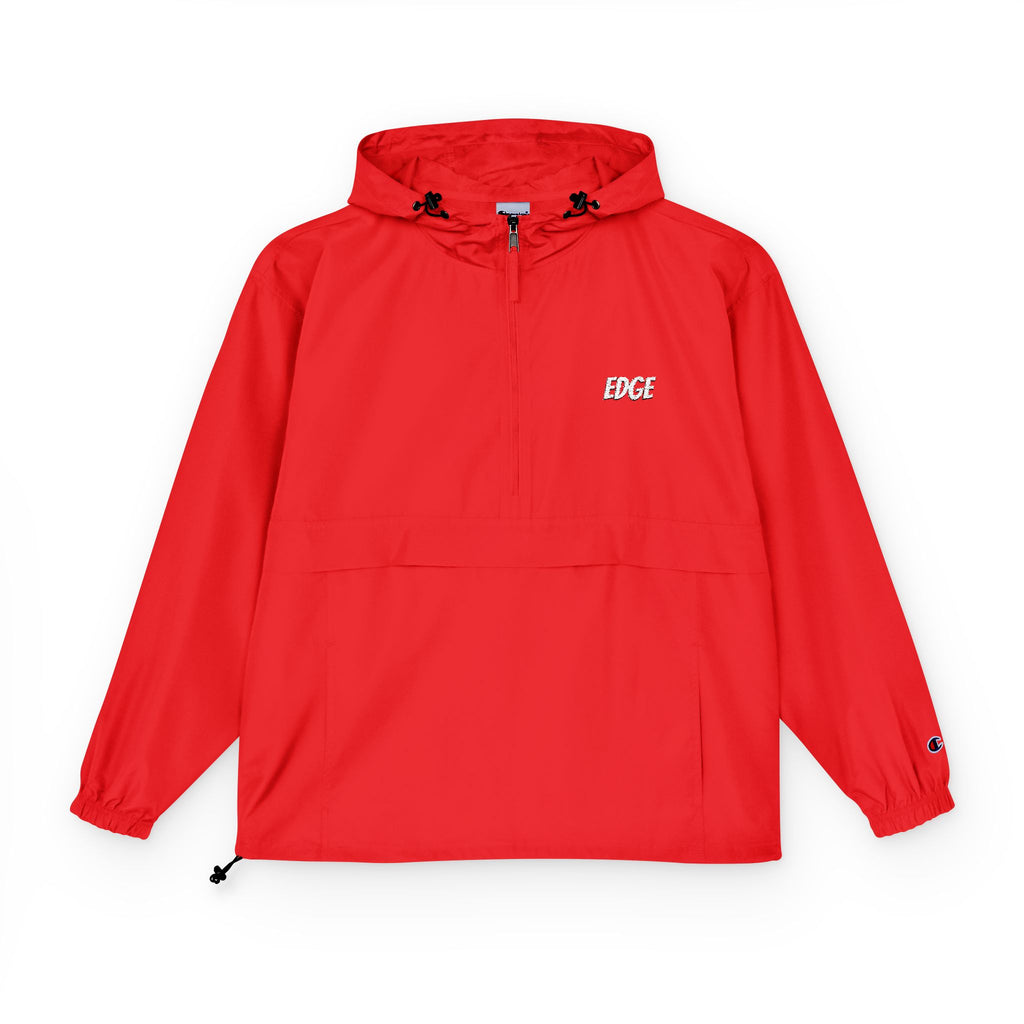 Edgemeta x Champion Anorak Jacket with Embroidered "EDGE" Logo