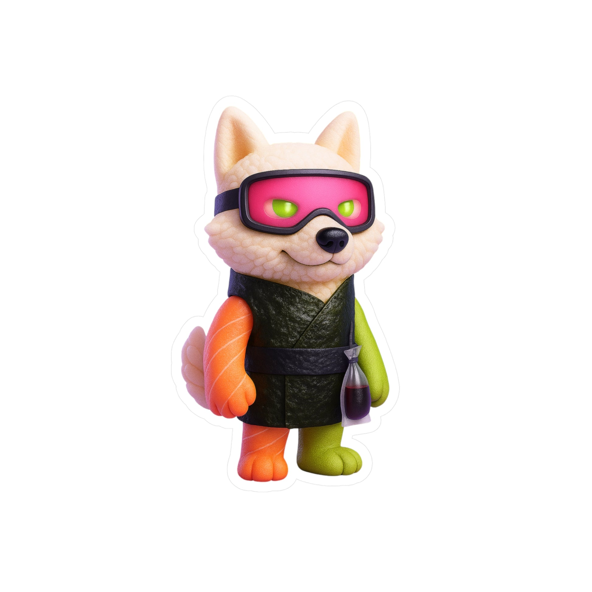 Sushi-Inspired Kiss-Cut Stickers