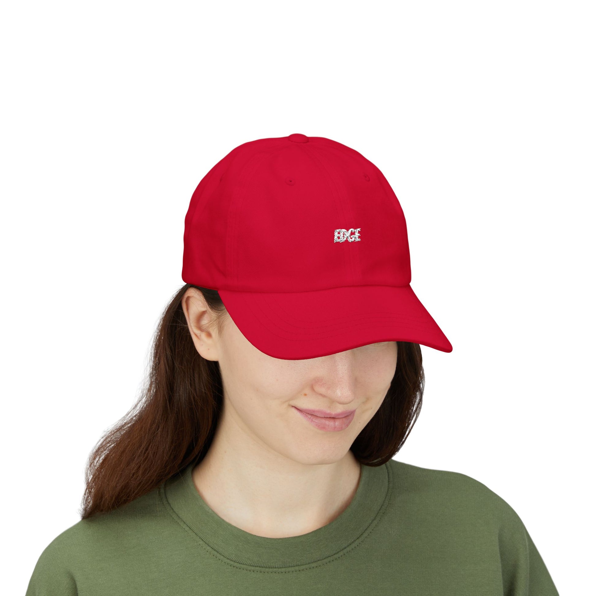 Classic Dad Cap with "EDGE" Embroidered