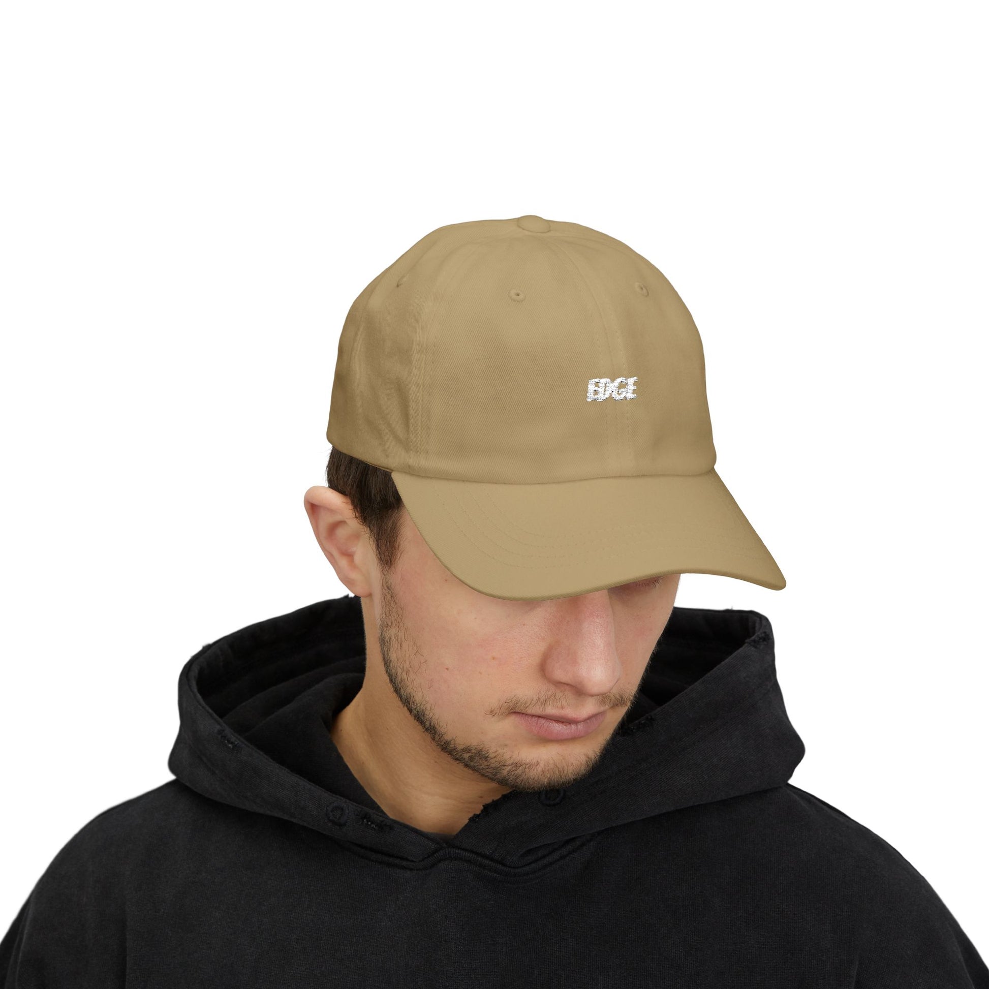 Classic Dad Cap with "EDGE" Embroidered