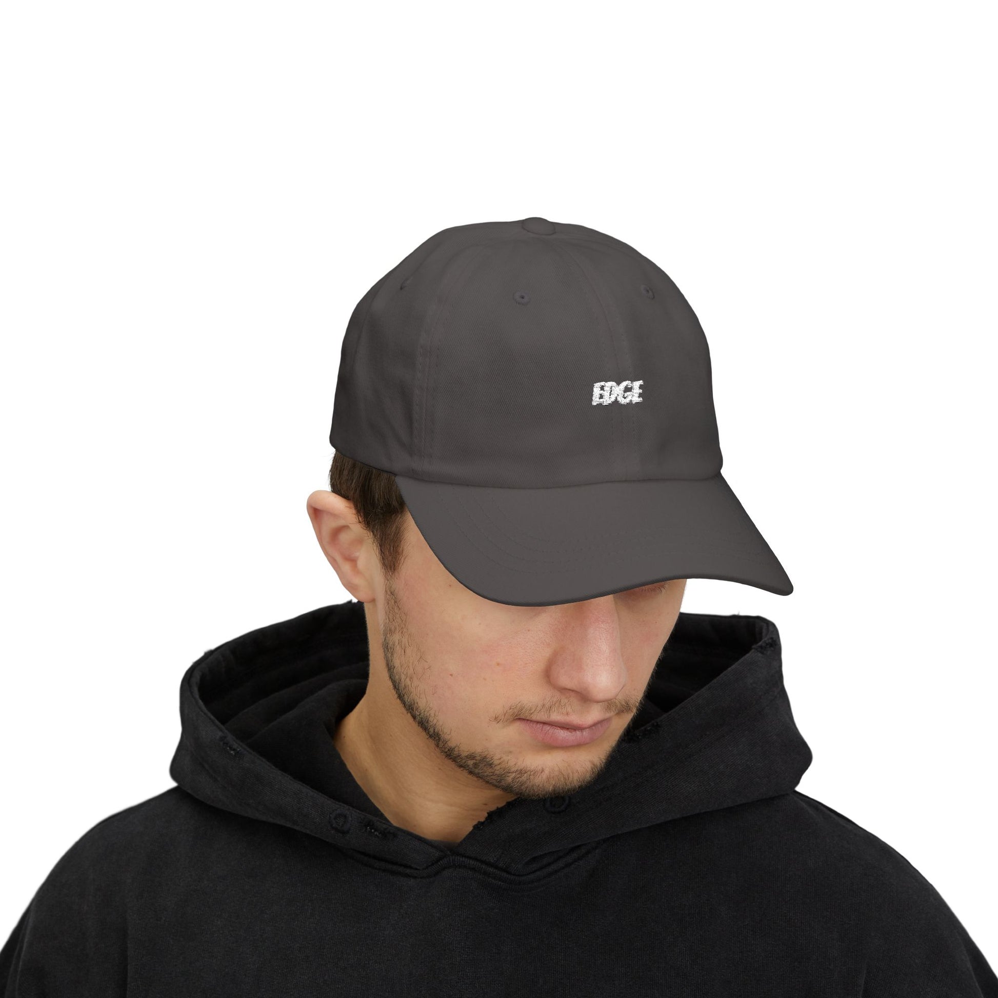Classic Dad Cap with "EDGE" Embroidered