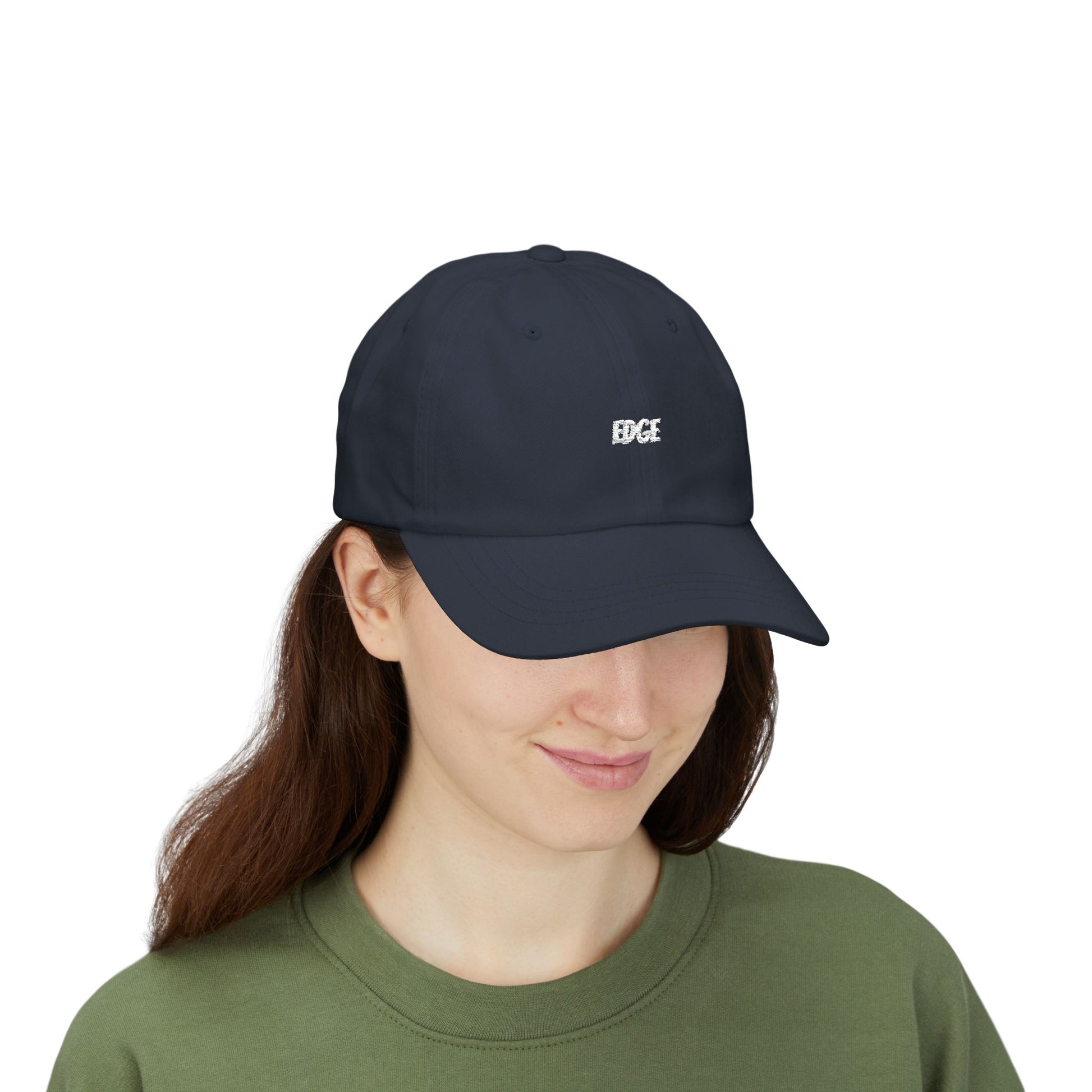 Classic Dad Cap with "EDGE" Embroidered