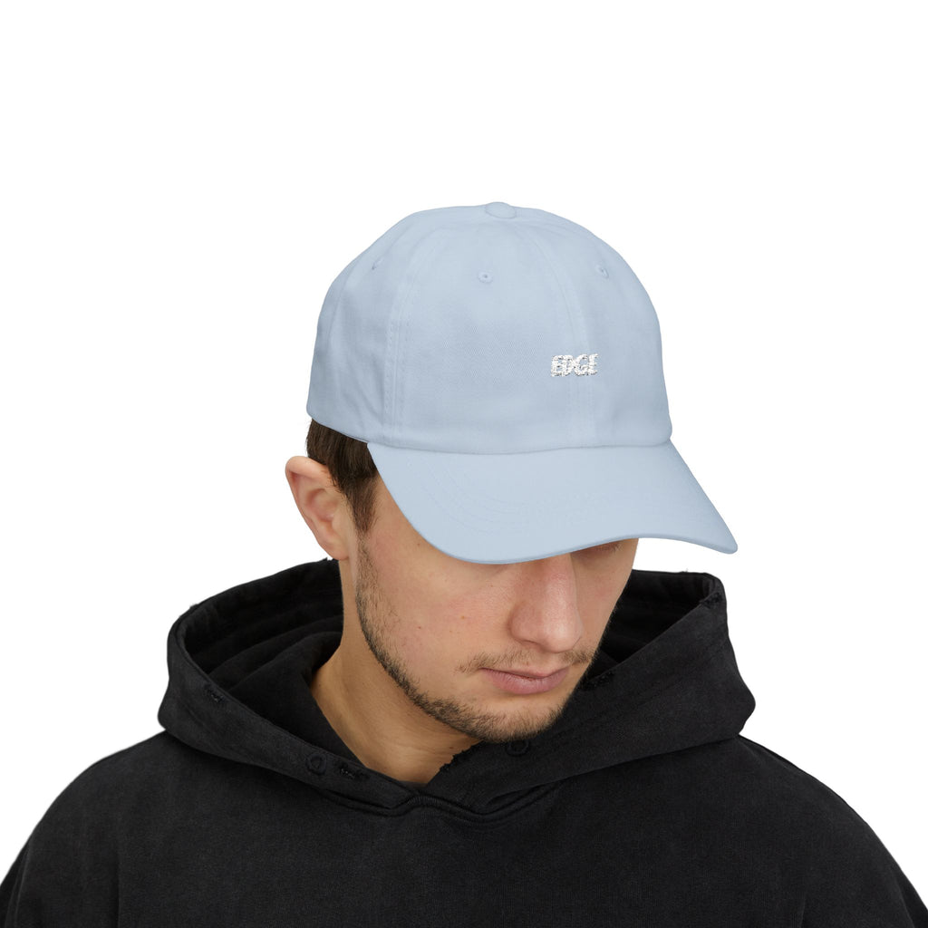 Classic Dad Cap with "EDGE" Embroidered