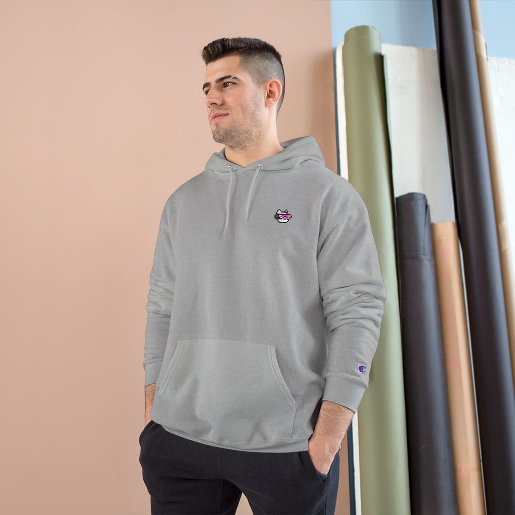 Edgemeta x Champion Hoodie with Print on Chest