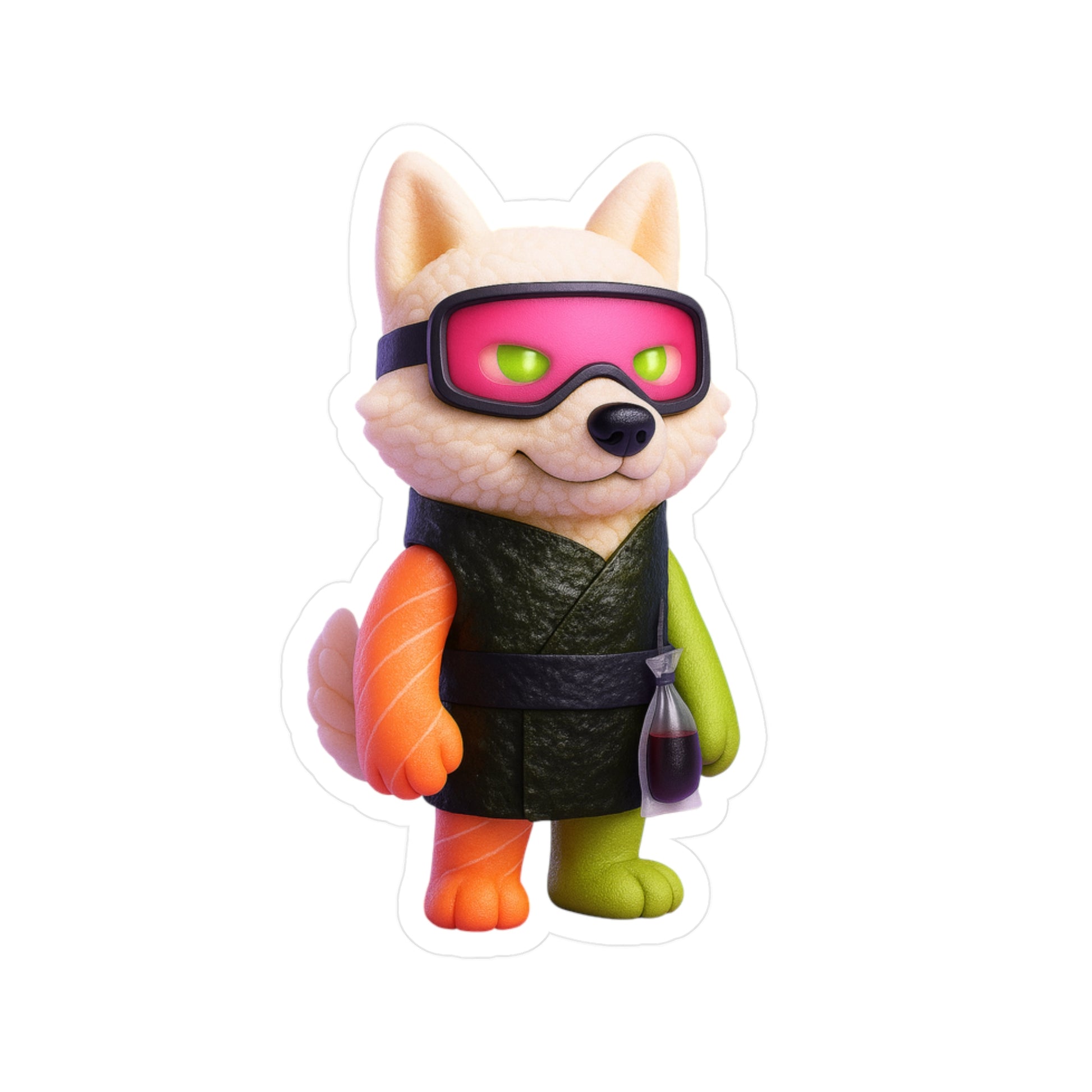 Sushi-Inspired Kiss-Cut Stickers