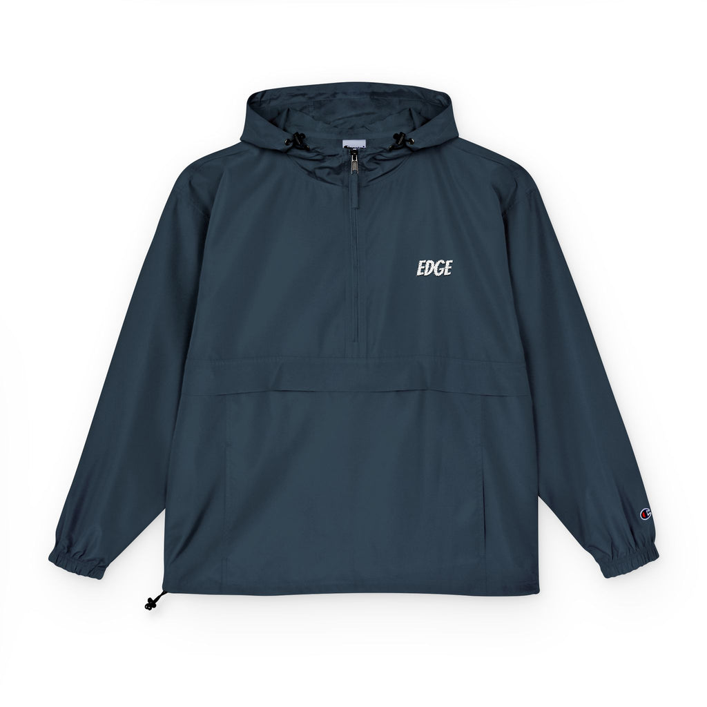 Edgemeta x Champion Anorak Jacket with Embroidered "EDGE" Logo