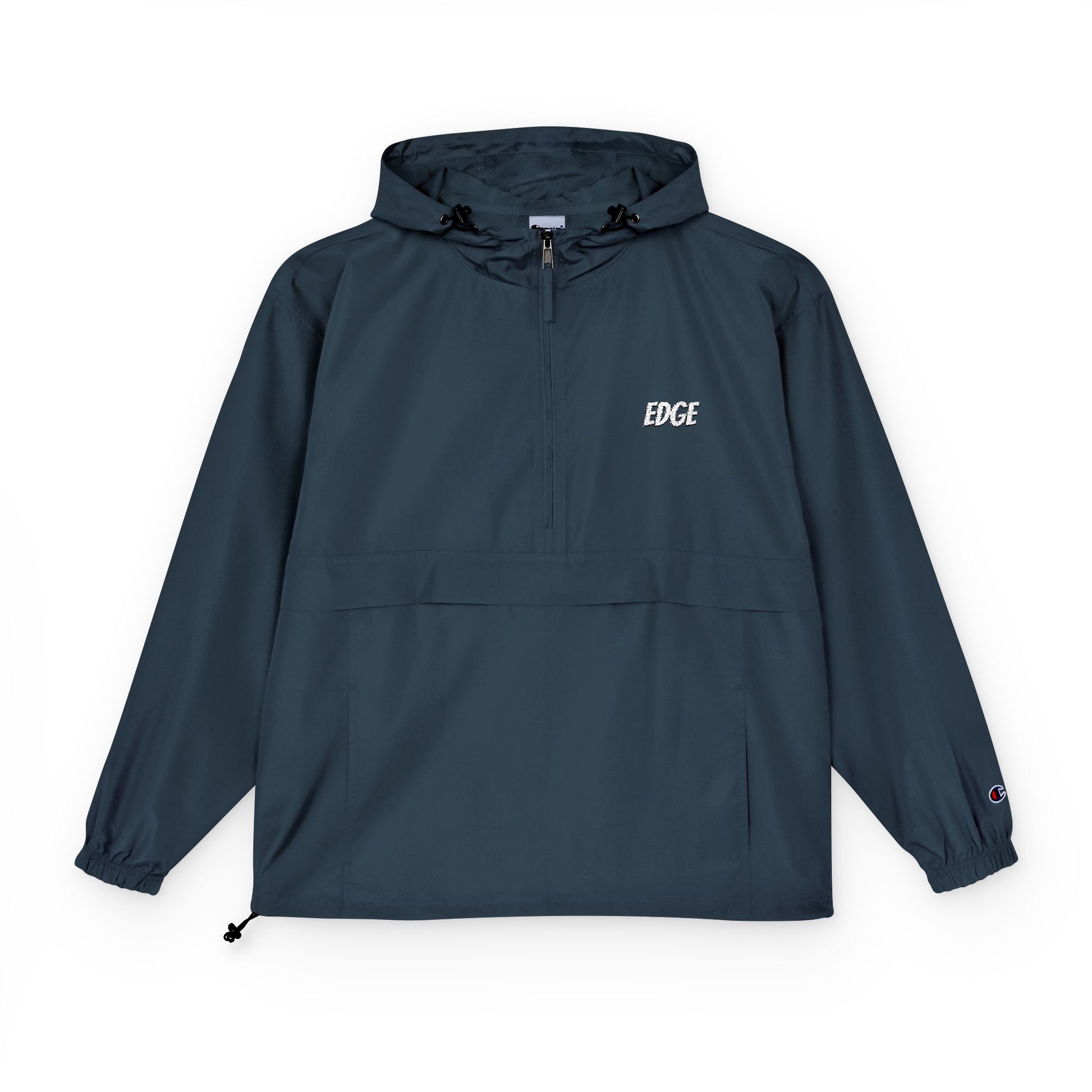 Edgemeta x Champion Anorak Jacket with Embroidered "EDGE" Logo
