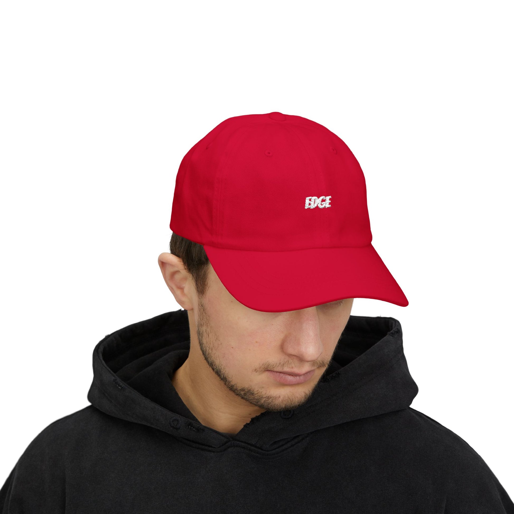 Classic Dad Cap with "EDGE" Embroidered