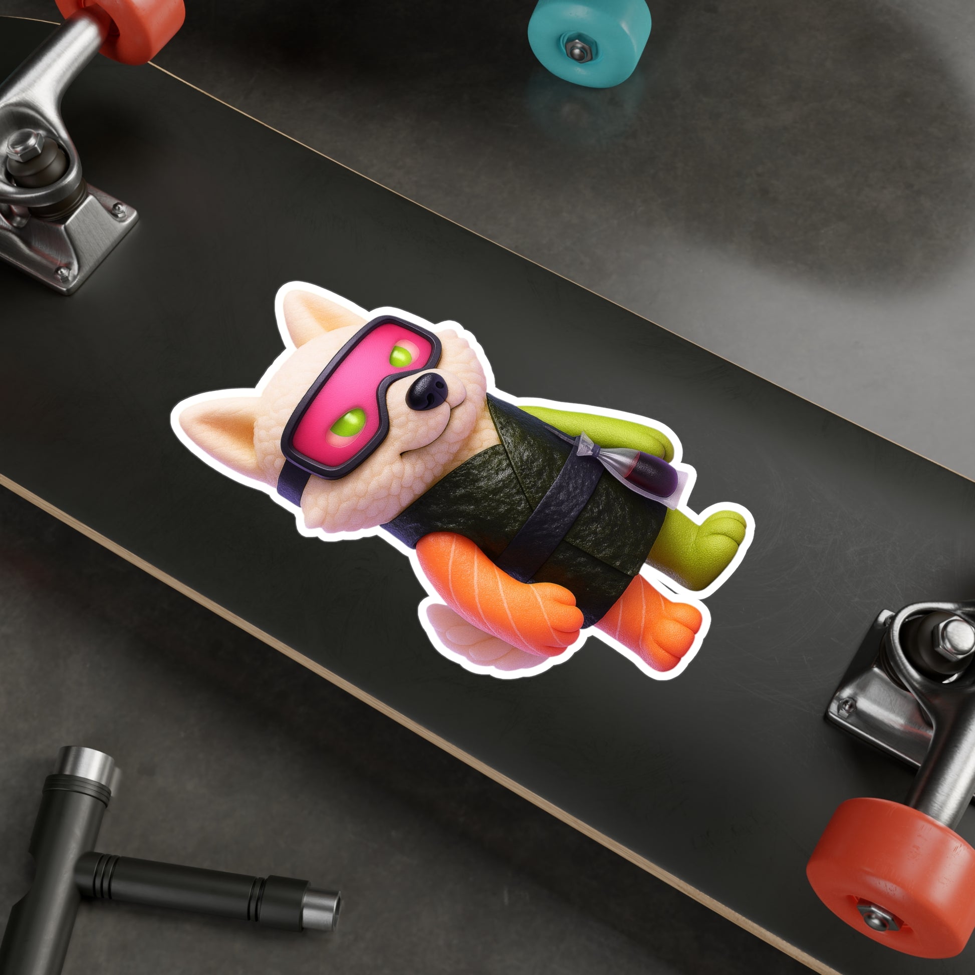 Sushi-Inspired Kiss-Cut Stickers