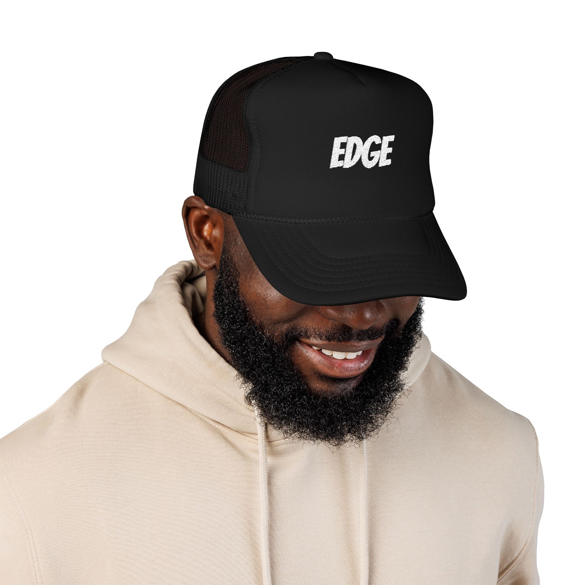 Sick Trucker Hat with Embroidered 'EDGE' Design